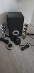 Głośniki creative z pilotem i subwoofer em