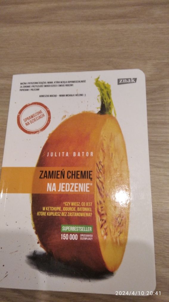 Zamień chemię na jedzenie autor Julita Vator