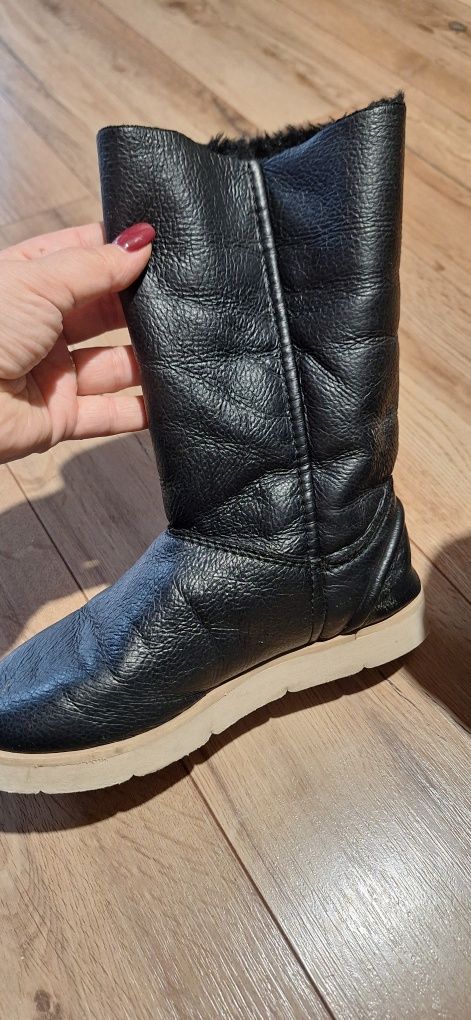 Buty Zara kids 36 botki ocieplane