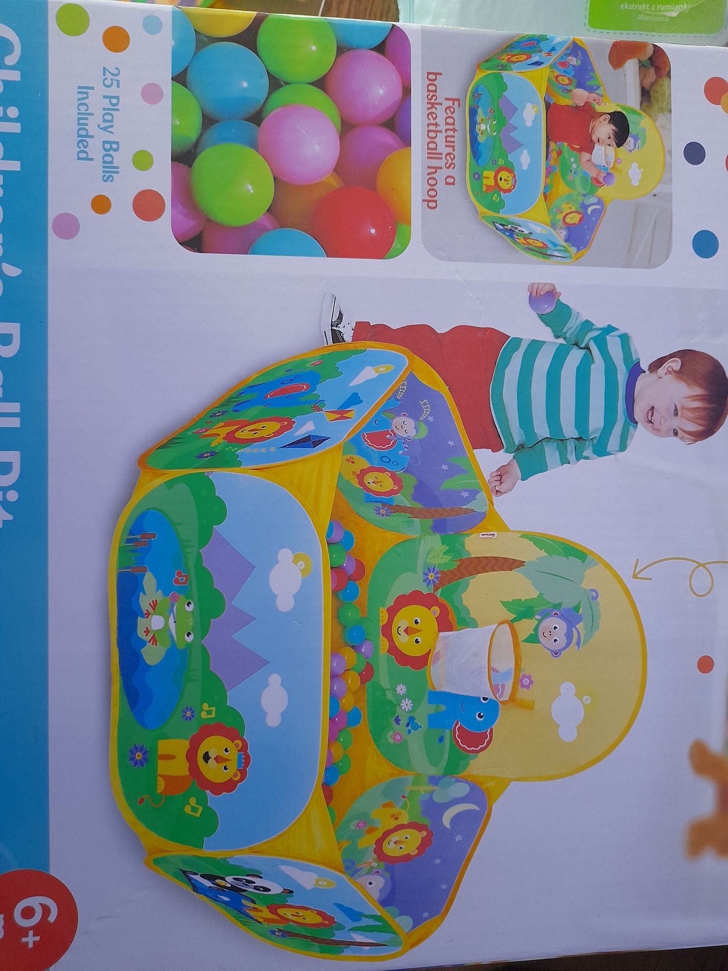 Sprzedam  mini basen   do zabawy w koszykówkę z piłeczkami