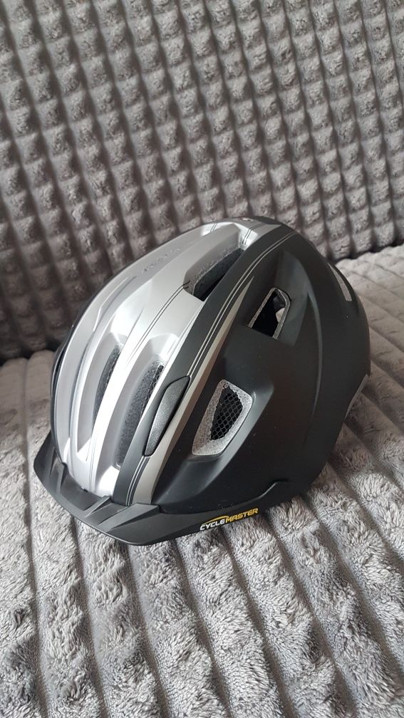 Kask rowerowy led