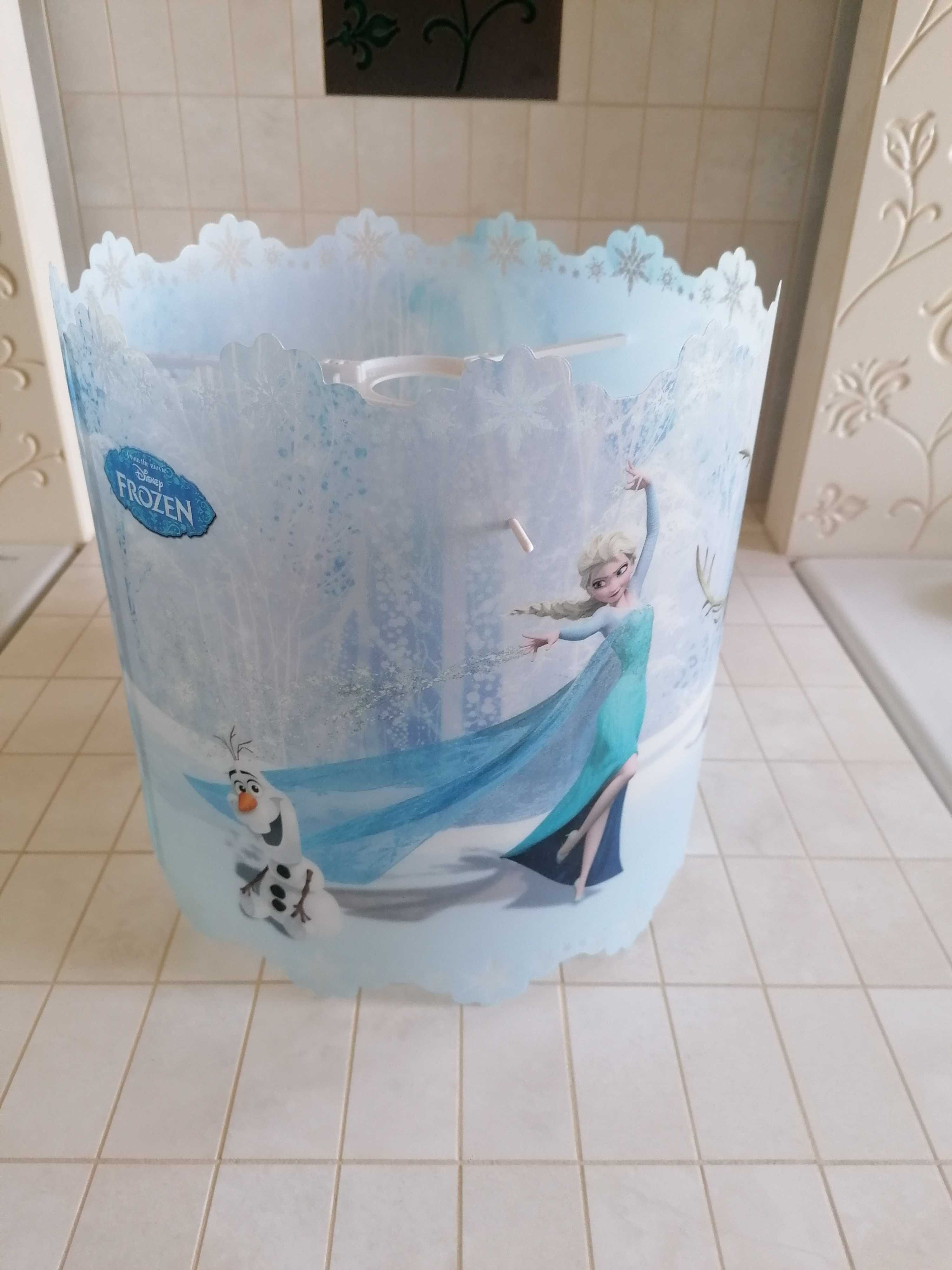 Lampa z abażurem z bajki Frozen