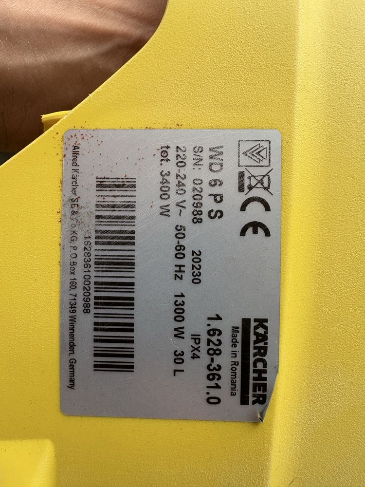 Karcher WD6 w dobrym stanie