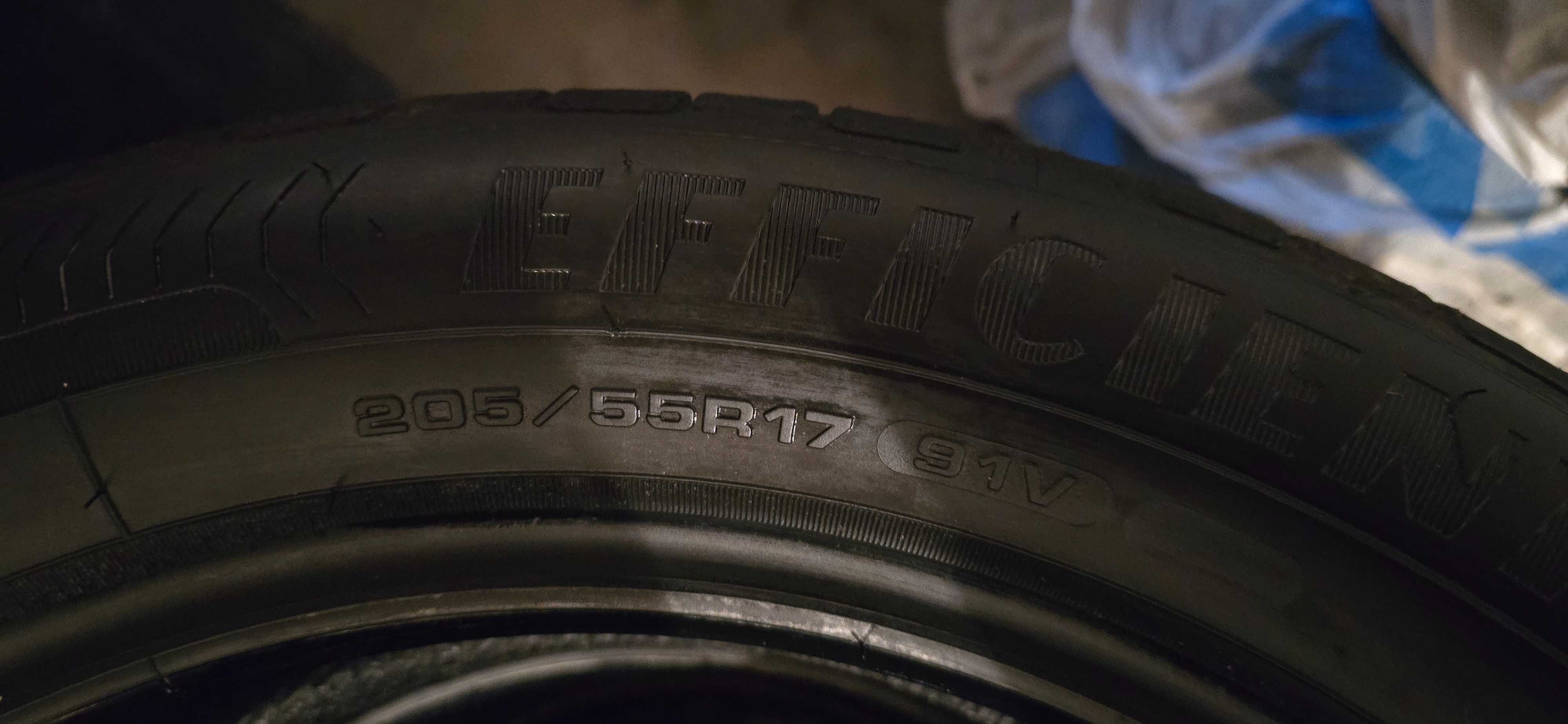4 x opony letnie GoodYear EfficientGrip Performance 205/55 R17