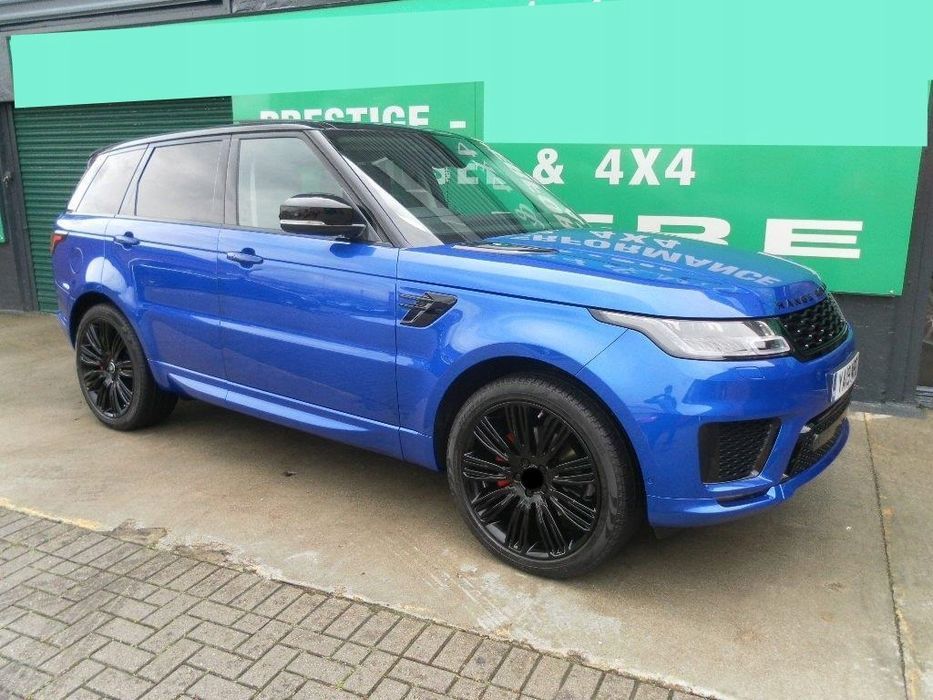 Czarne felgi R22 5x120 Land Rover Discovery 4 5 L462 Defender