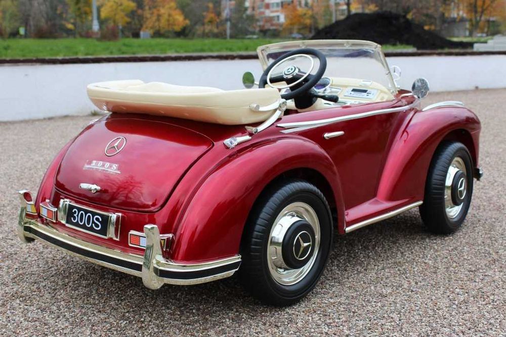 Samochód MERCEDES RETRO 1951 Auto AKUMULATOR Motor Elektryczny DZIECI