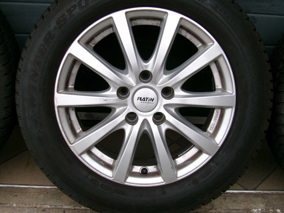 ! Koła aluminiowe zimowe 16 5x112 Skoda Octavia IV Vw Touran II +8,5mm