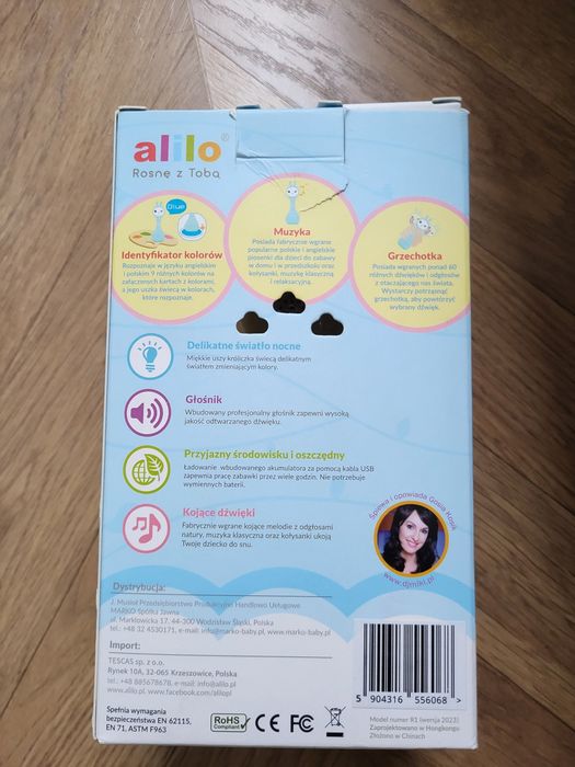 Króliczek Alilo Smarty Bunny