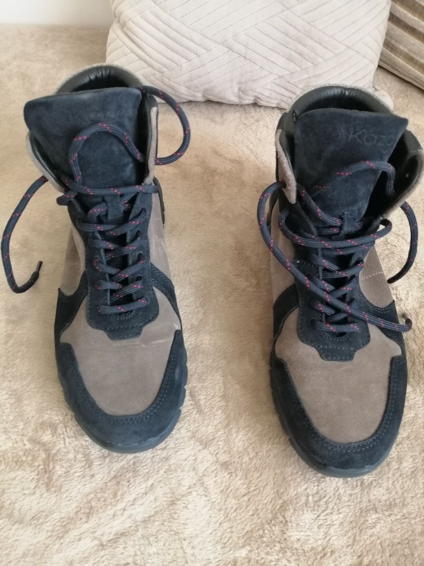 Buty skórzane męskie Kazar w rozmiarze 41