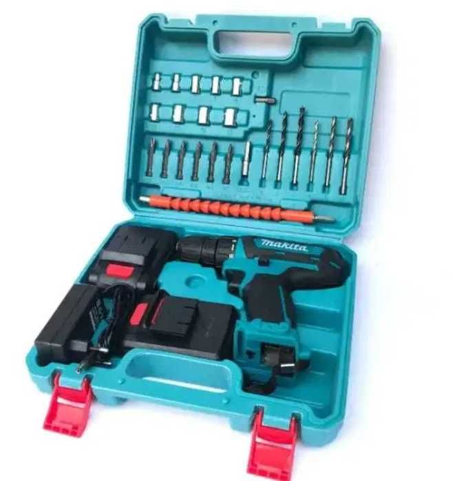 Аккумуляторный шуруповерт Makita 550 DWE 24V 5Ah с набором Макита