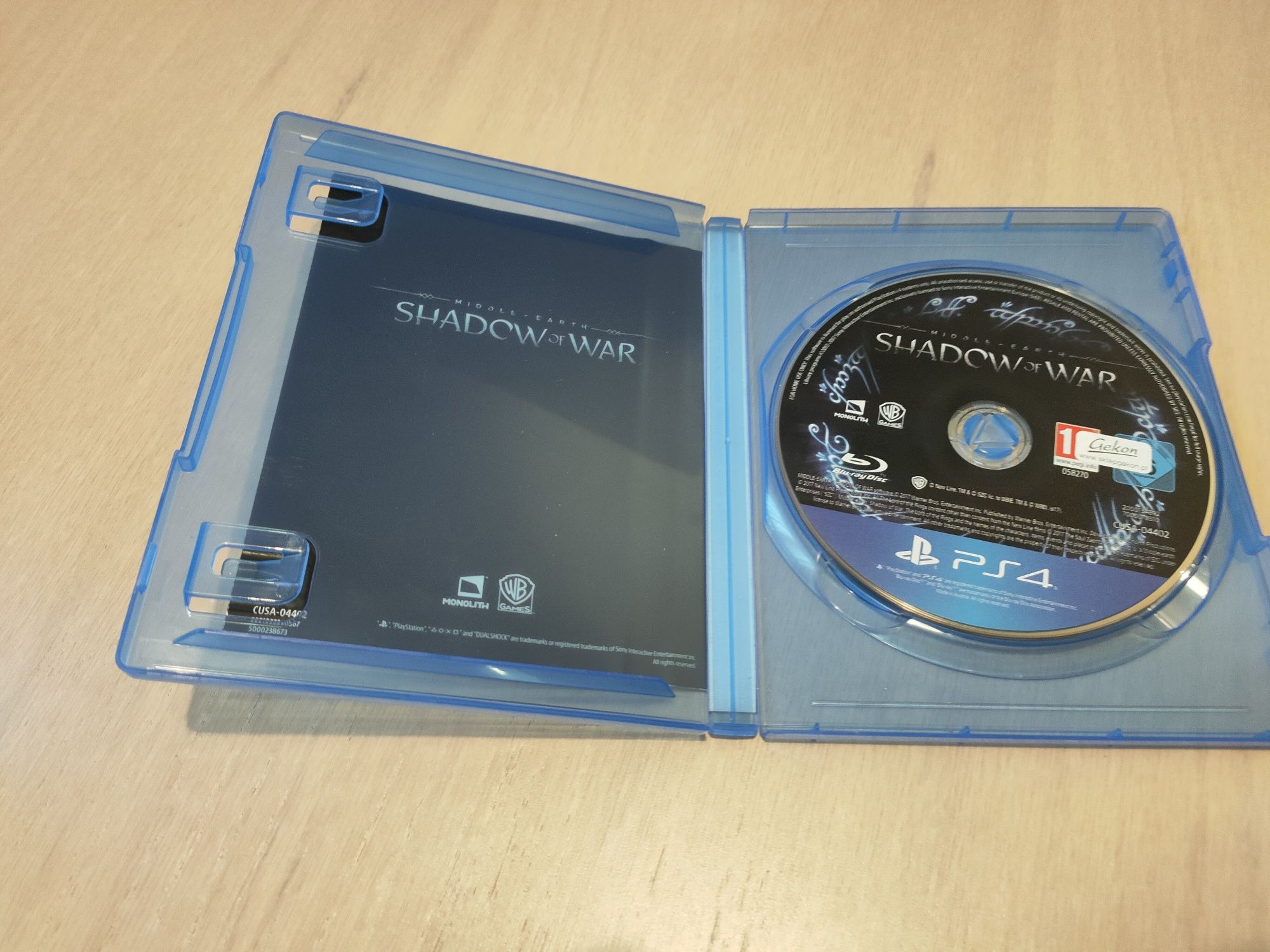 Shadow of War PS4