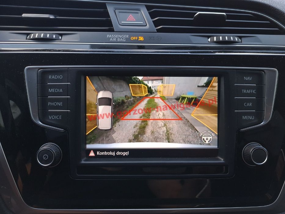 Kamera Cofania,Parktronic,PLA,HAK, Bluetooth Montaż AUDI VW SKODA SEAT