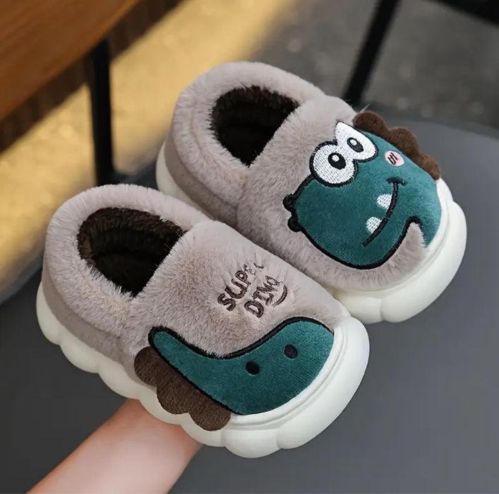 Теплі тапки, дитячі тапочки, тапки в садок