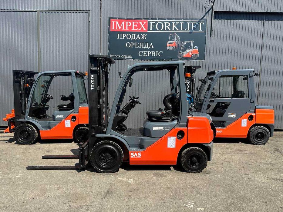 Навантажувач газ-бензиновий TOYOTA 2.5т, 2018рік, погрузчик Тойота