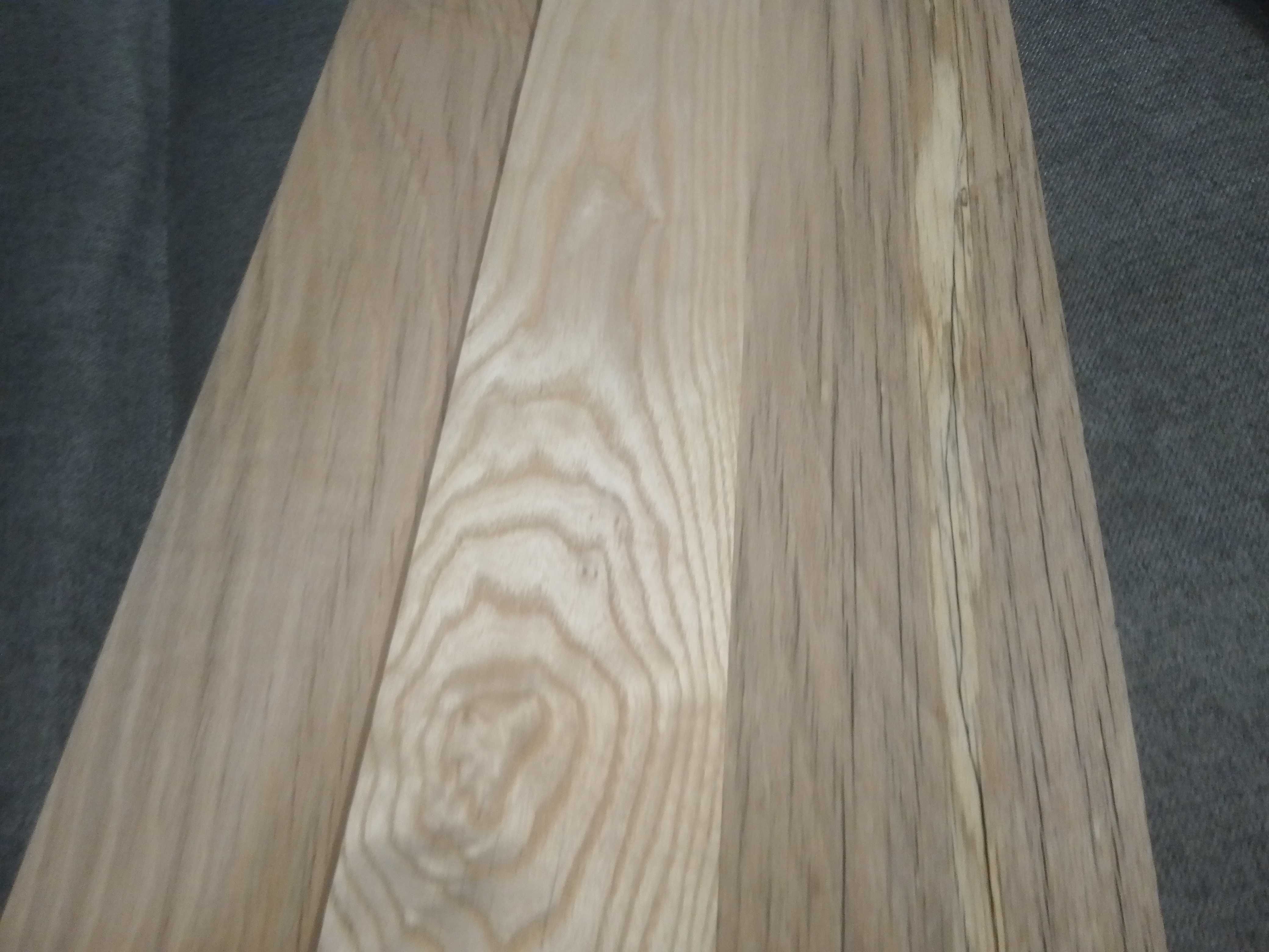 Półka dębowa, ładna, naturalna heblowana 120x9x2 cm - wysyłka