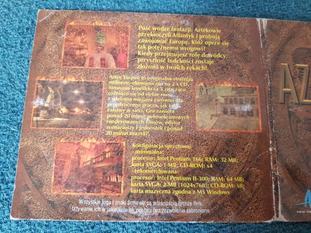 Aztec Empire Ultra gra Klasyka w Polskiej wersji językowej