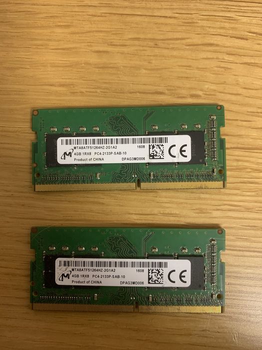 DDR4 2133 8gb (4Gbx2) sodimm