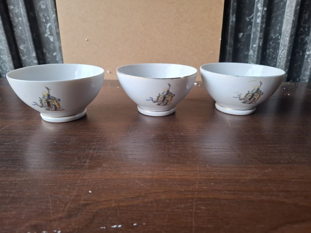 Stara porcelana chińska miseczki  PRL