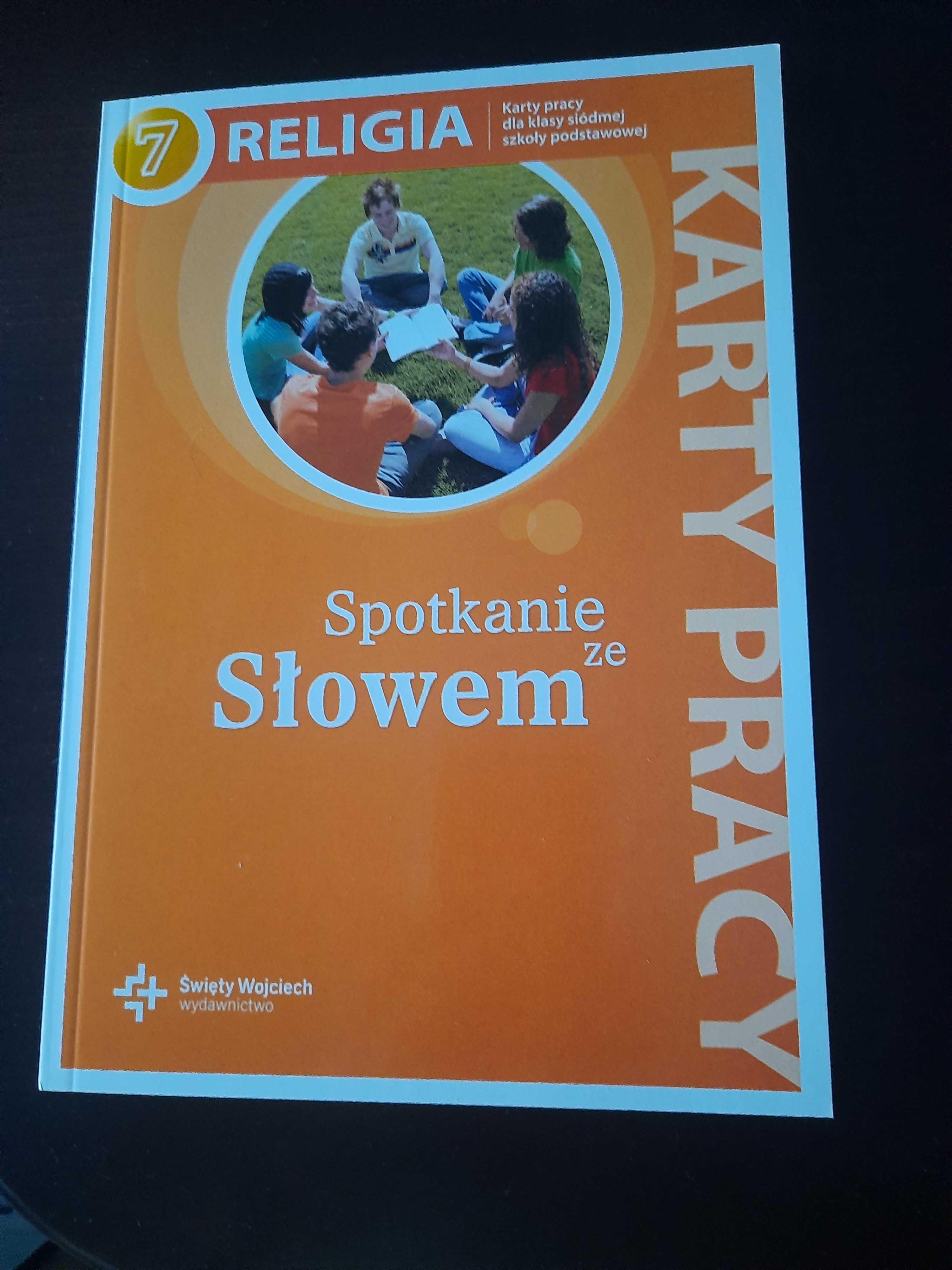 Karty pracy Religia klasa 7 Spotkanie ze słowem
