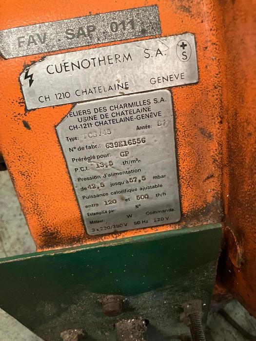 Vendo queimador eléctrico