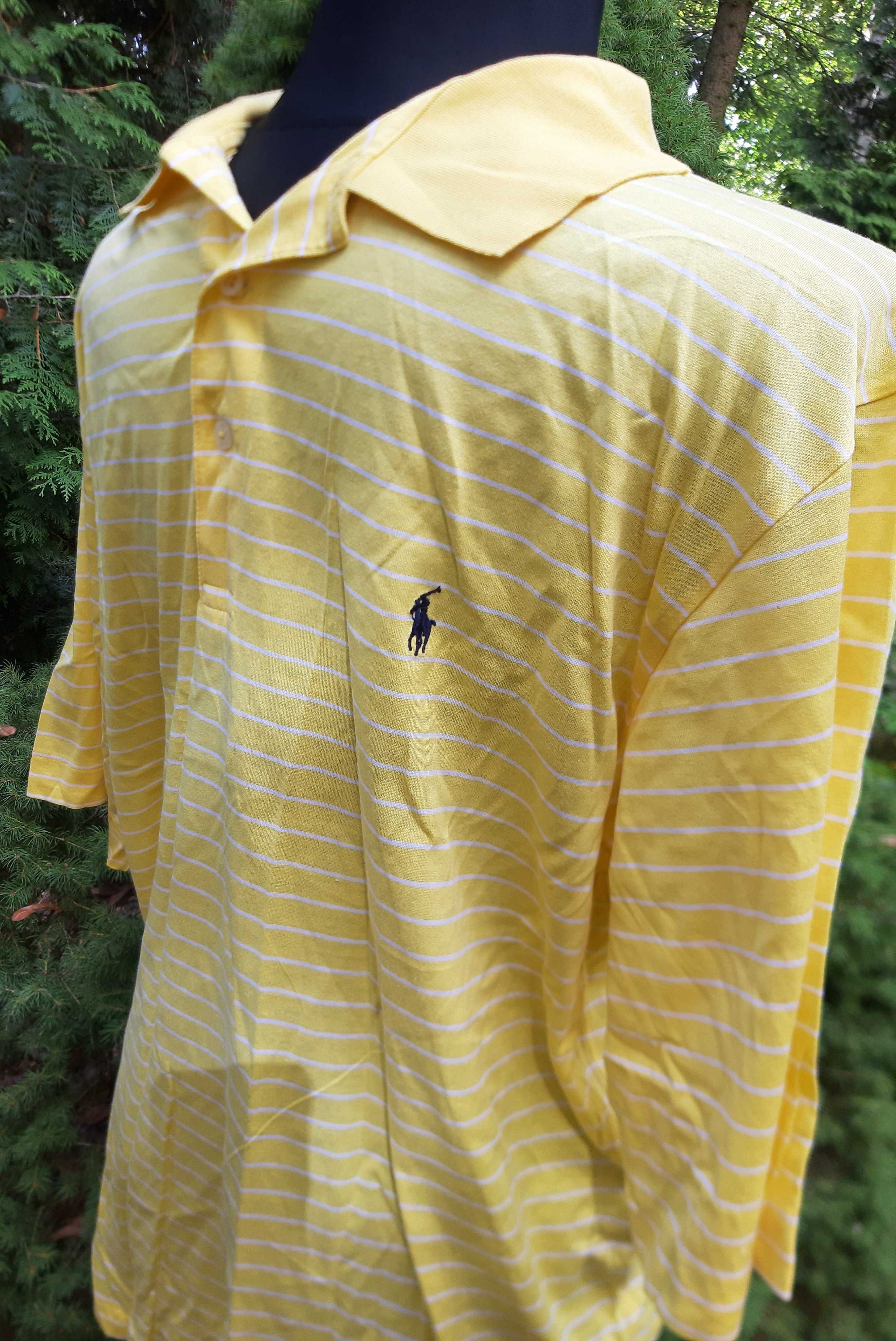 ?Koszulka T-shirt Ralph Lauren  Polo golf L zółta