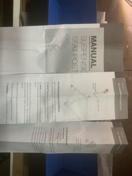 Espigão selim 27.2mm com suspensão