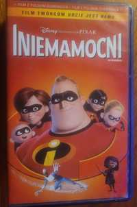 VHS Iniemamocni 2003 Pixar /Disney Dubbing PL