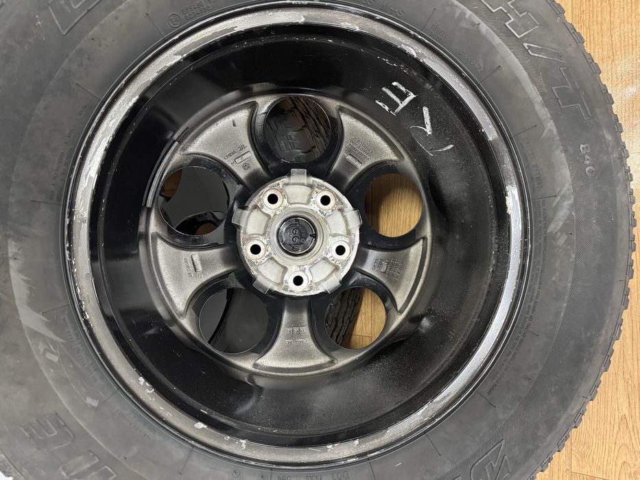 Felgi Koła Jeep Wrangler 5x127 18” Czarne 5szt.