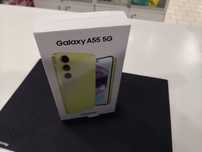 NOWY Telefon SAMSUNG A55 5G A556 8R/256Gb Limonkowy /Lemon DZIERŻONIÓW
