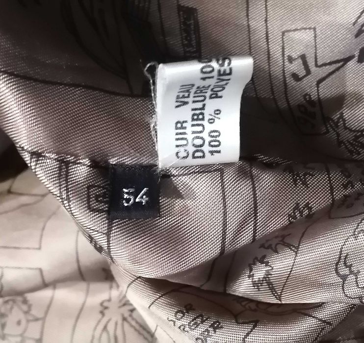 France Пілот 54 бомбер куртка шкіряна кожаная лётна авиатор льотна ВВС