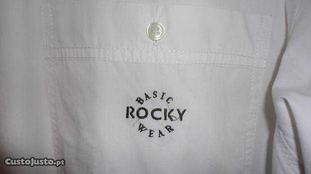 Camisa de homem branca Rocky