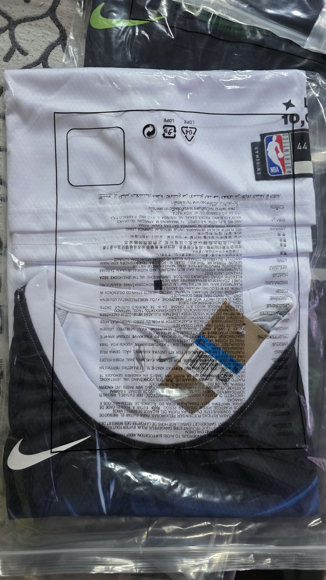 Camisolas da NBA novas