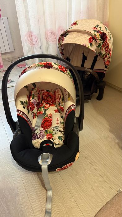 Cybex Priam Lux R Spring Blossom коляска