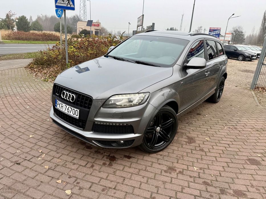 Audi Q7 3.0Tdi S-line 7-mio osobowy Max Opcja