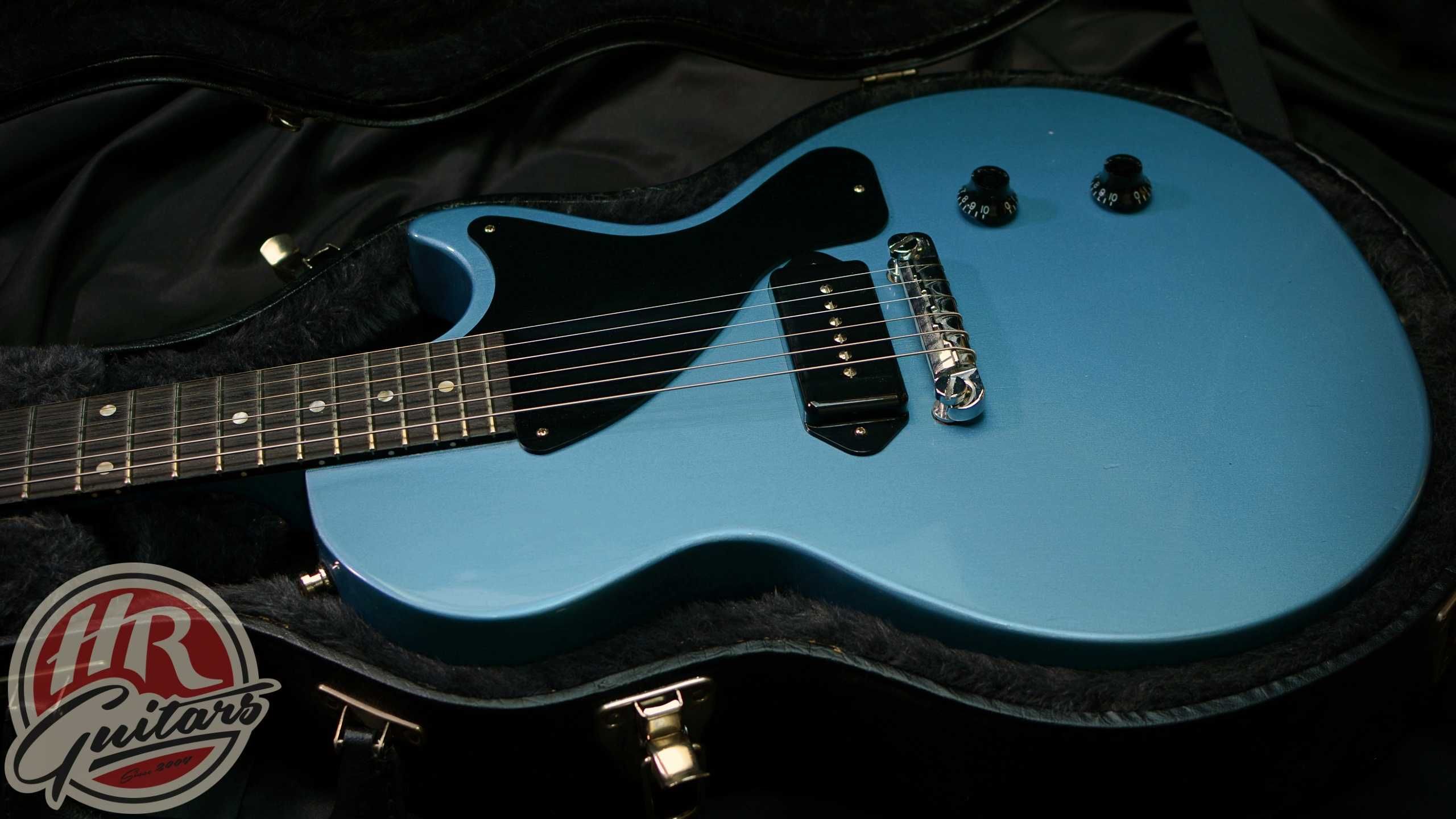 GIBSON Les Paul JUNIOR, rocznik 2011, kolor Pelham Blue, USA