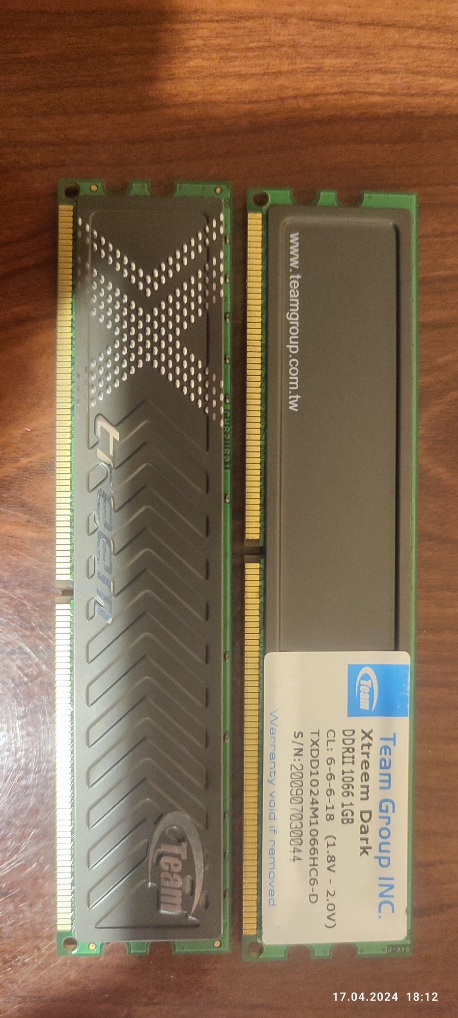 Оперативна пам'ять DDR2 2Gb x 2