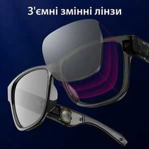 Поляризированные смарт-очки KUMI Meta V1 с динамиками IPX4 Bluetooth 5