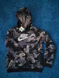 NOWA bluza z kapturem chłopięca NIKE, standard fit, XL