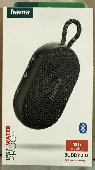 Coluna de som Bluetooth Hama Buddy 3.0
