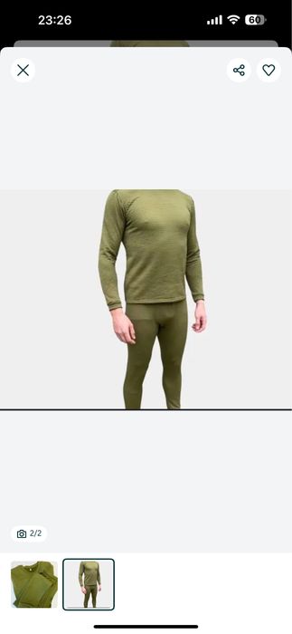 Продаю термобілизну, всі розміри ціна за комплект