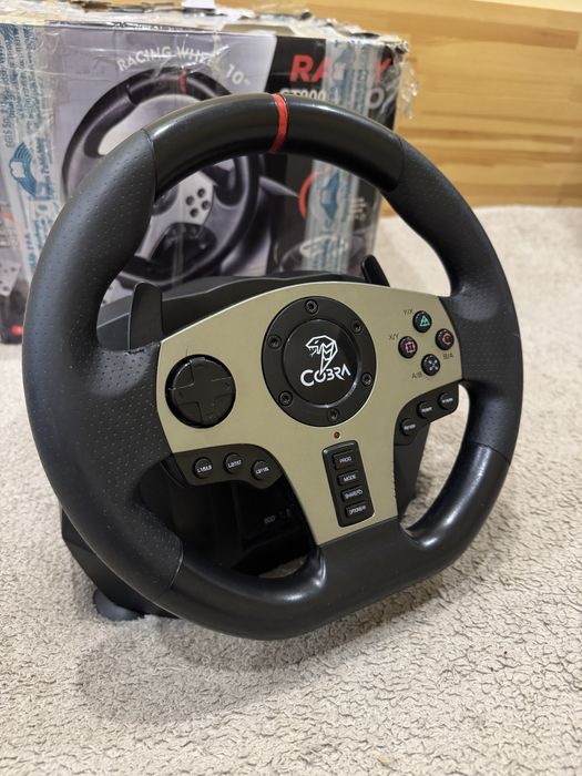 Хороший стан. Ігрове кермо Cobra Rally GT PRO PC/PS/XBOX