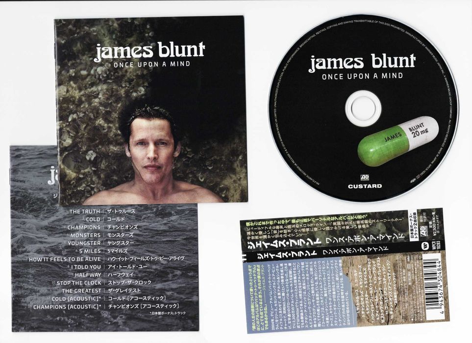 James Blunt Once Upon A Mind 1press 2019 CD Limited Edition Japan