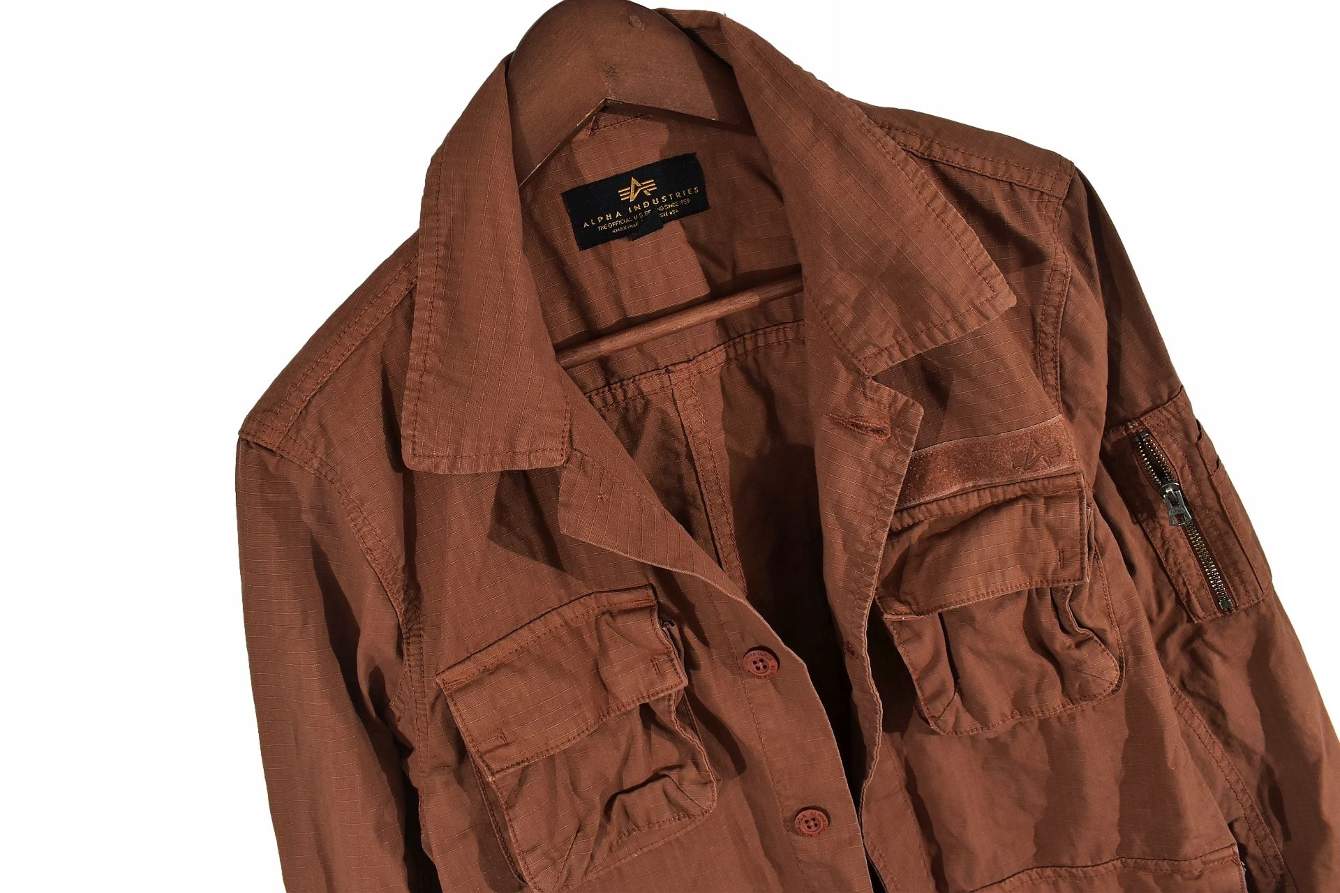Alpha Industries Ripstop Cargo Overshirt Koszula Kurtka S