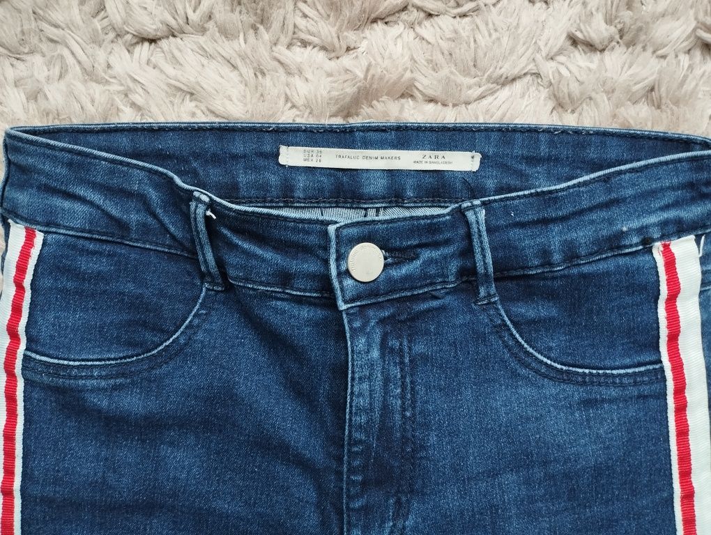 Spodnie / dżinsy Zara skinny rozmiar 36