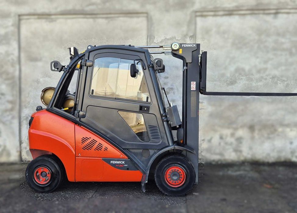 Wózek widłowy Linde H30 • wolny skok • KABINA • 4 sekcje • LEASING