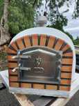 Forno de lenha de CANTO com porta INOX