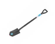 Szpadel ostry hartowany 45 HRC metalowy trzon 115cm