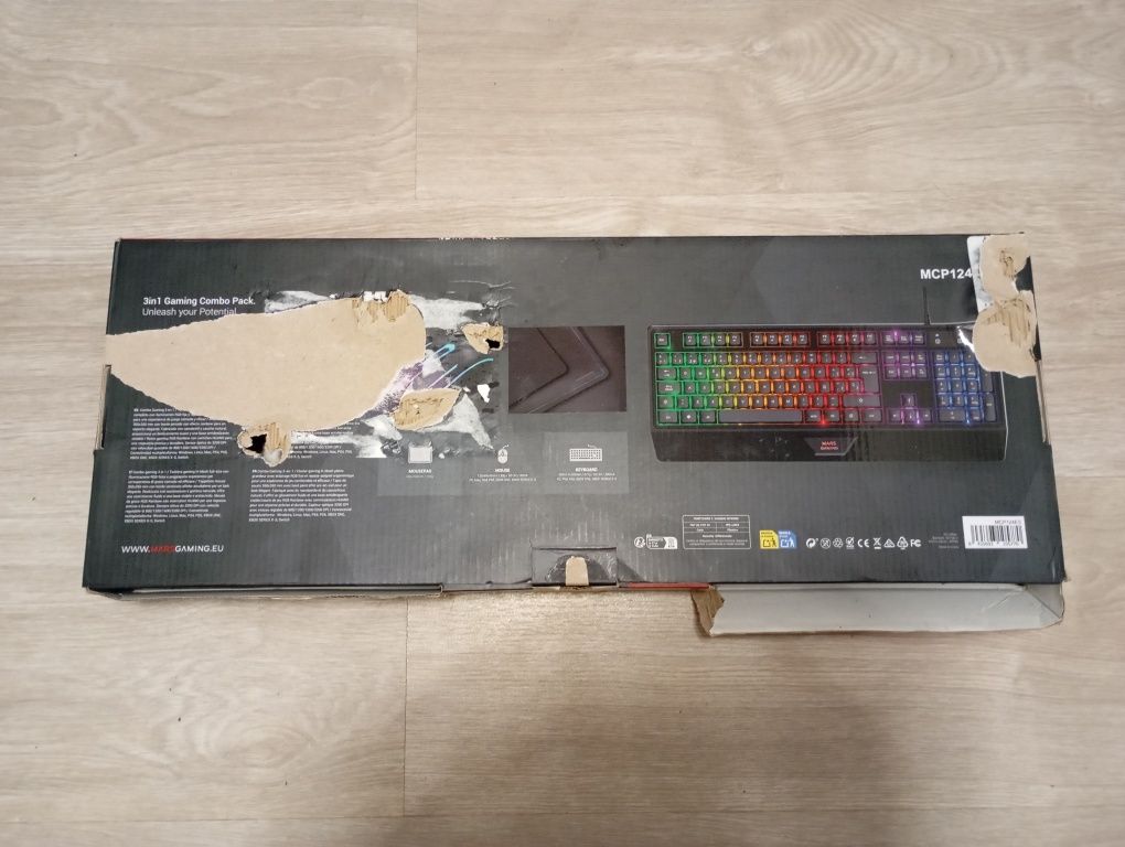 Teclado Gaming Mars Gaming