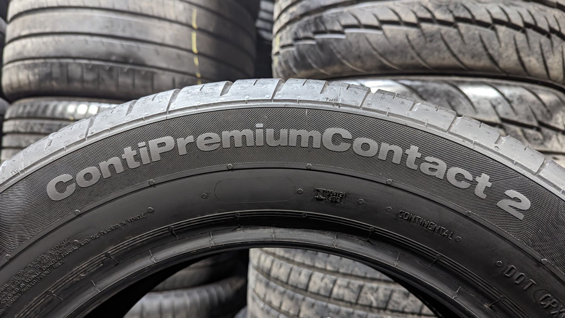 Шина 205/60 R 16 Continental ContiPremiumContact 2. Одна. Розпаровка.