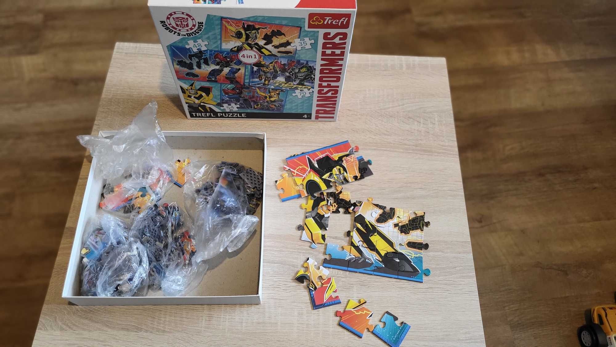 Puzzle dla malucha / dziecka Peppa Transformers Czuczu